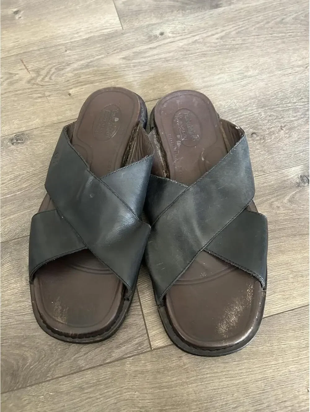 timberland leather comfort zone sandals men’s 13